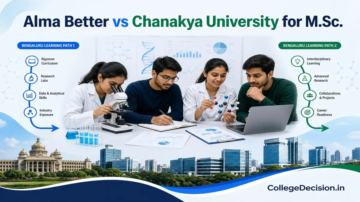 Alma Better College vs Chanakya University for MSc: Which Fits You Better?
