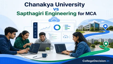 Chanakya University or Sapthagiri Karnataka for MCA / MCM? Fees, Branches & Placements