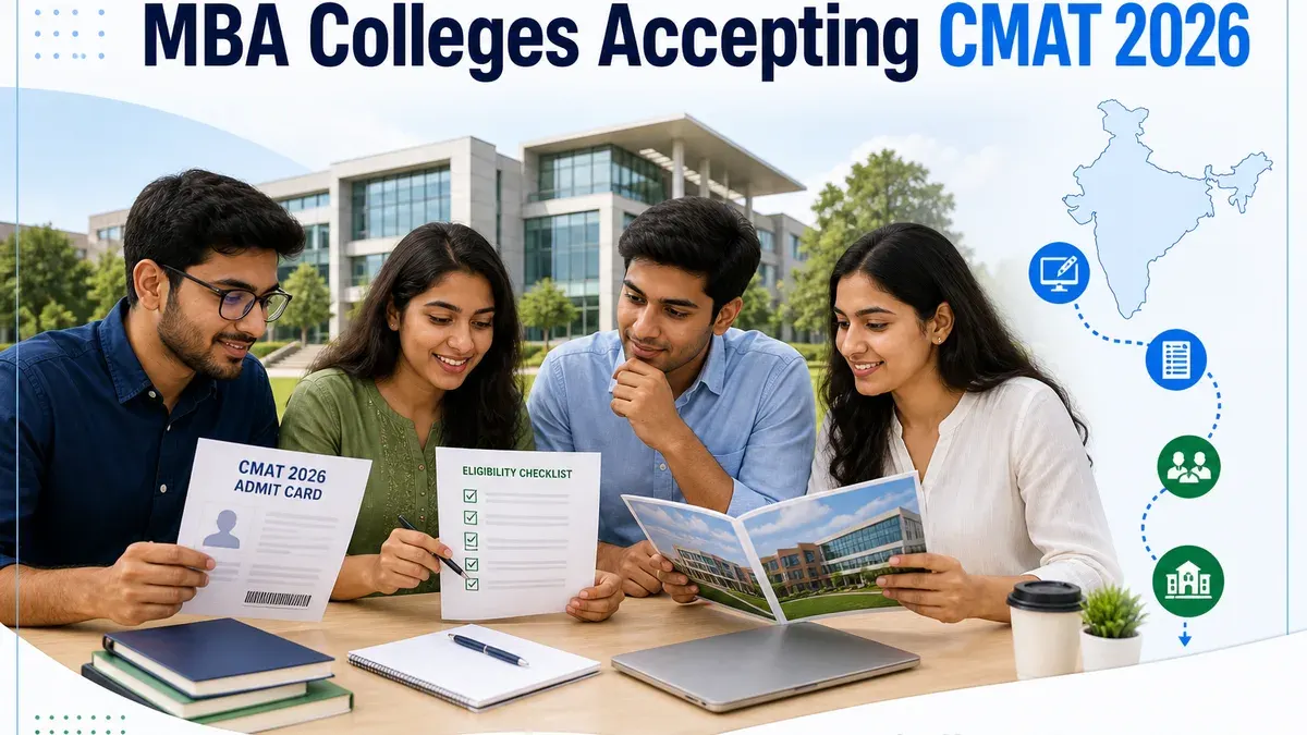 MBA Colleges Accepting CMAT 2026: Courses, Eligibility and Admission Process