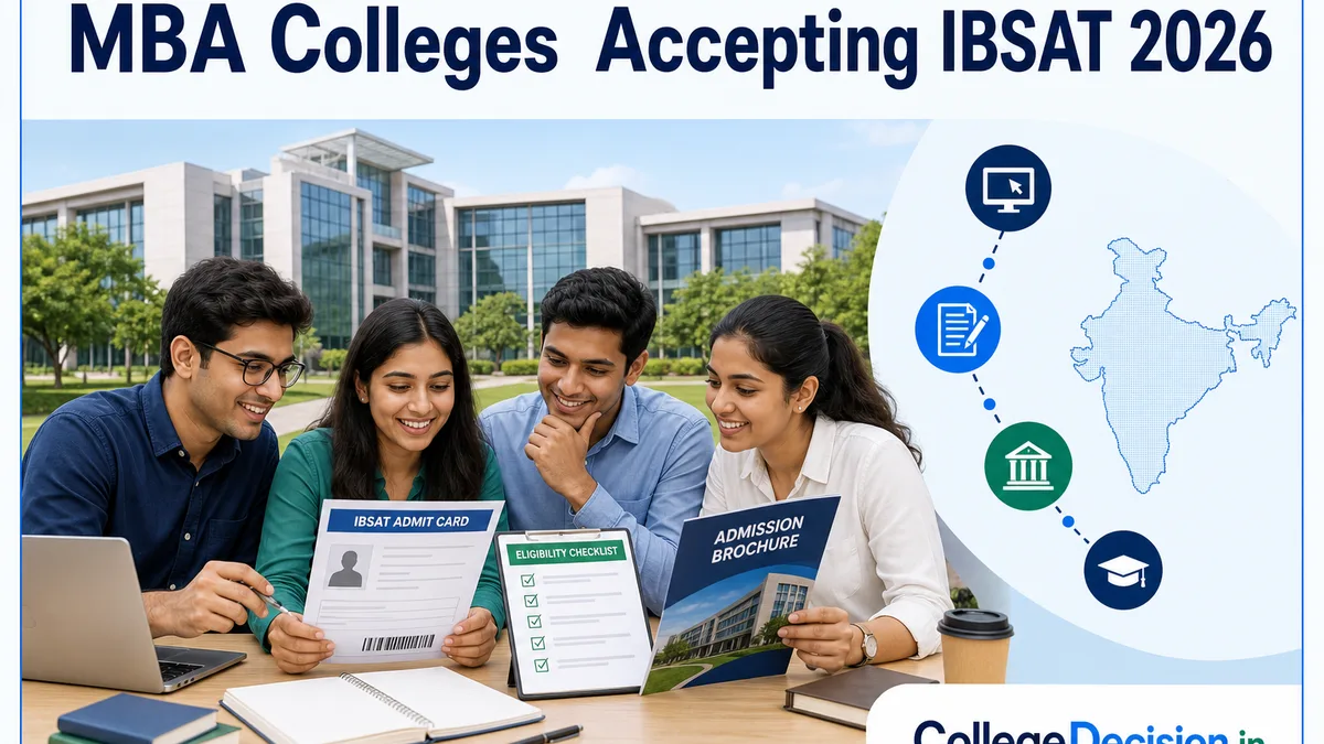 MBA Colleges Accepting IBSAT 2026: Courses, Eligibility and Admission Process