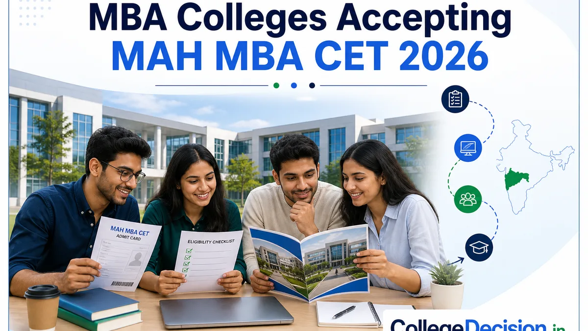 MBA Colleges Accepting Maharashtra MBA Common Entrance Test 2026: Courses, Eligibility and Admission Process