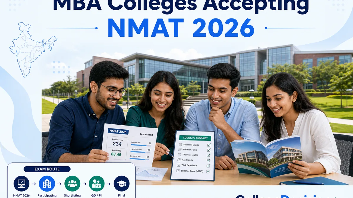 MBA Colleges Accepting NMAT 2026: Courses, Eligibility and Admission Process