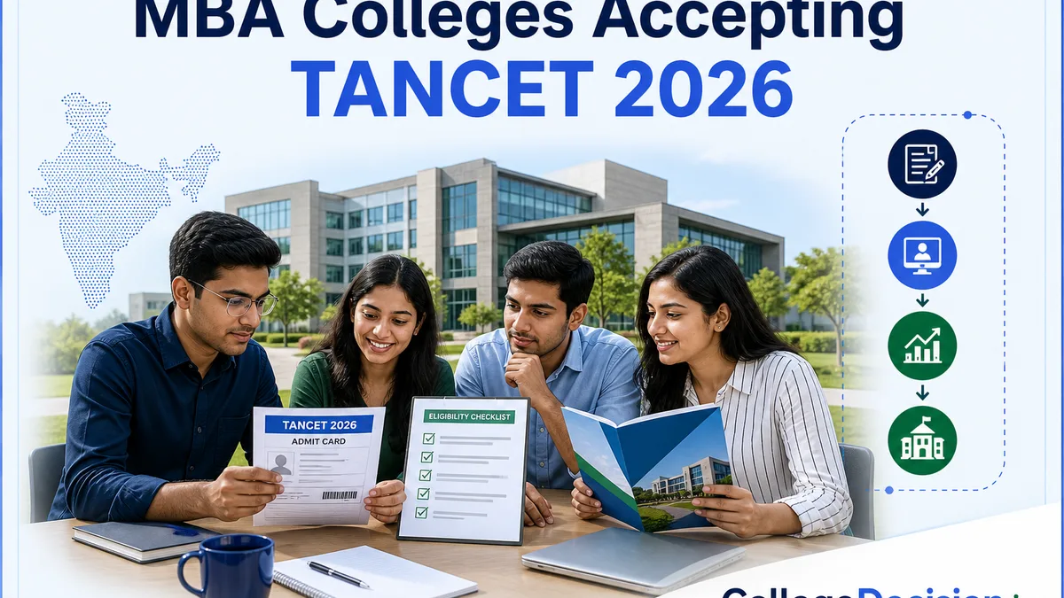 MBA Colleges Accepting TANCET 2026: Courses, Eligibility and Admission Process