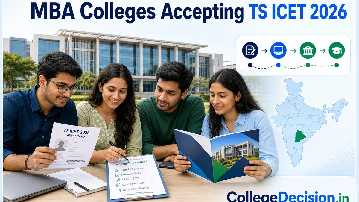 MBA Colleges Accepting TS ICET 2026: Courses, Eligibility and Admission Process