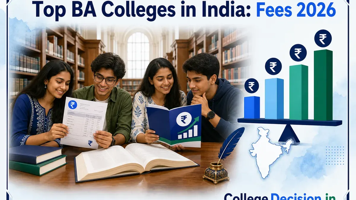 Top BA Colleges in India with Fees 2026
