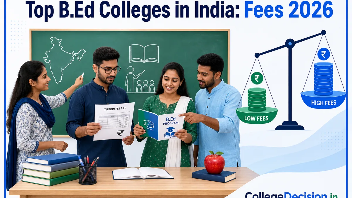 Top BEd Colleges in India with Fees 2026