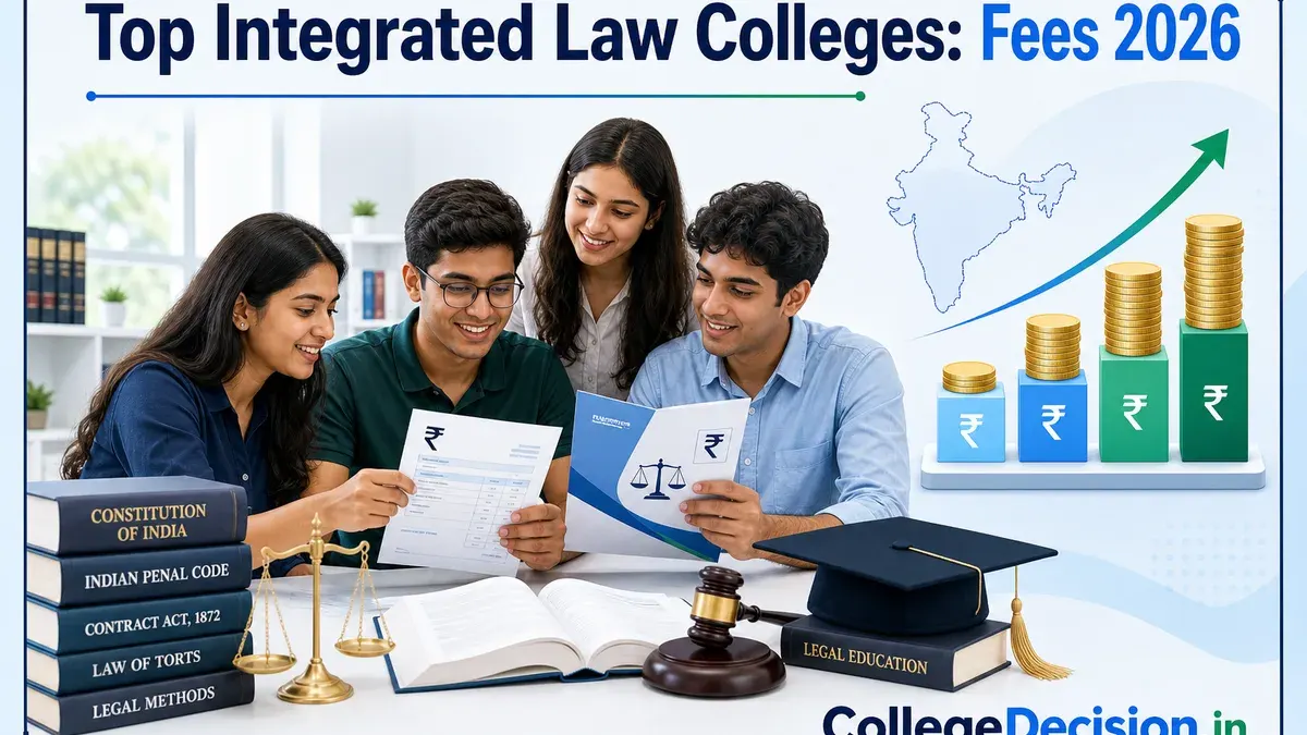Top Integrated Law Colleges in India with Fees 2026