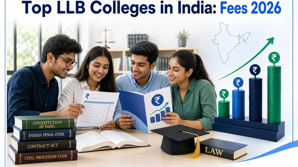 Top LLB Colleges in India with Fees 2026