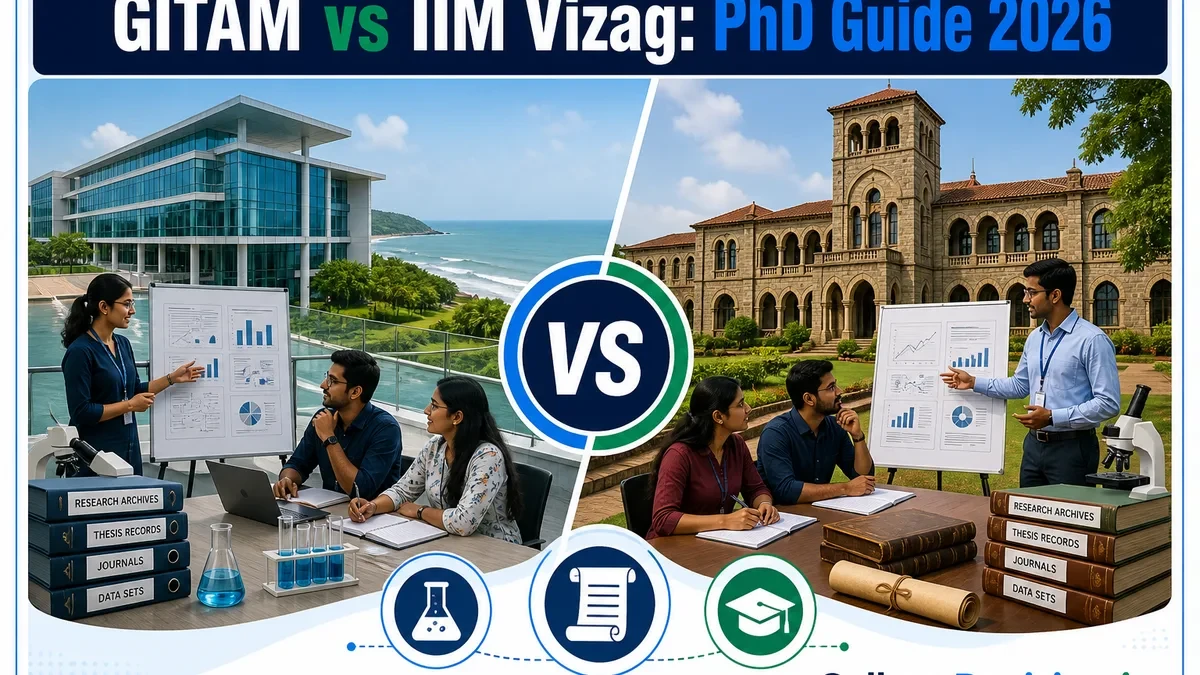 GITAM University vs Indian Institute of Management for PhD: Which Fits You Better?