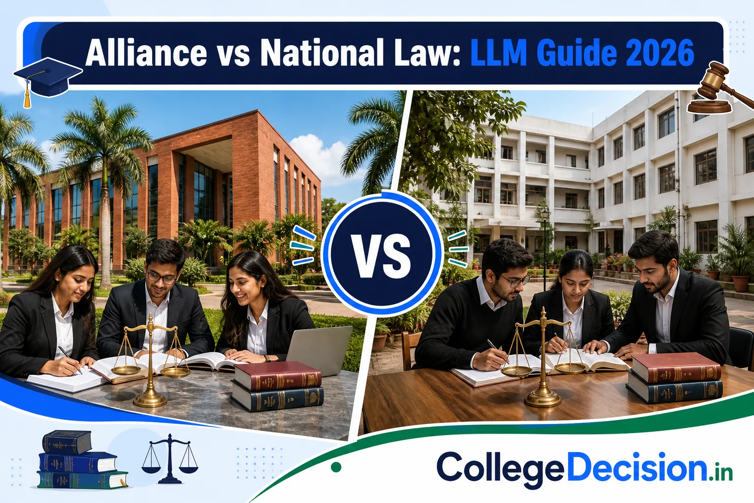 Alliance University or NLSIU Bangalore for LLM? Fees, Branches & Placements