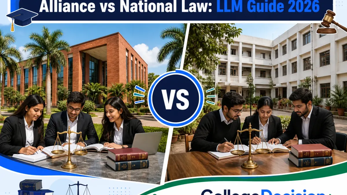 Alliance University or NLSIU Bangalore for LLM? Fees, Branches & Placements