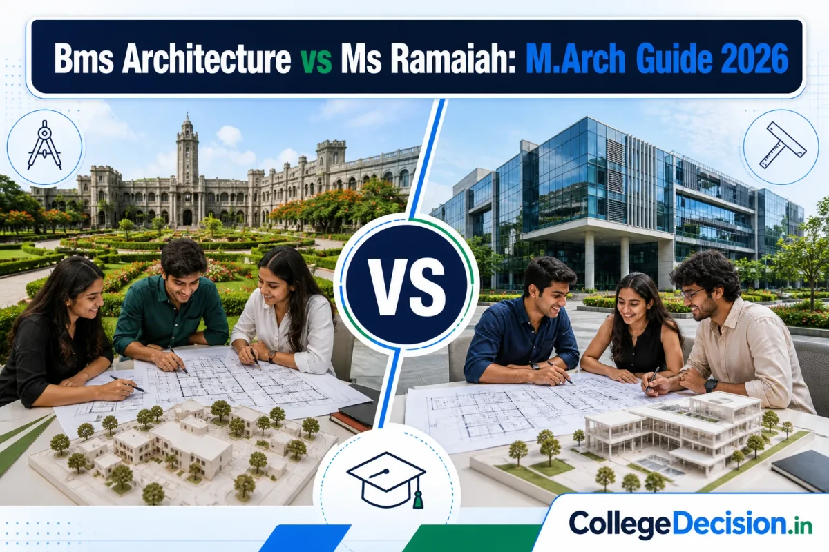 BMS College of Architecture vs MSRIT Bangalore for M.Arch: Which Fits You Better?