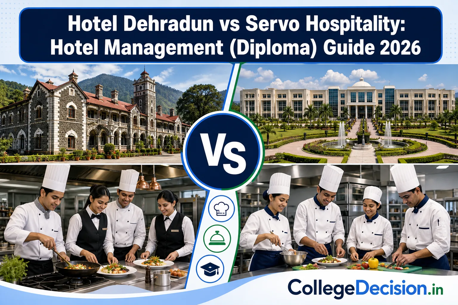 Institute of Hotel Management or Servo Hospitality School for Hotel Management - Diploma? Fees, Branches & Placements