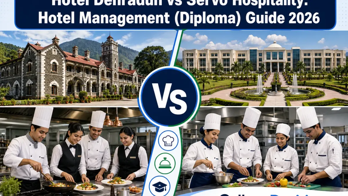Institute of Hotel Management or Servo Hospitality School for Hotel Management - Diploma? Fees, Branches & Placements