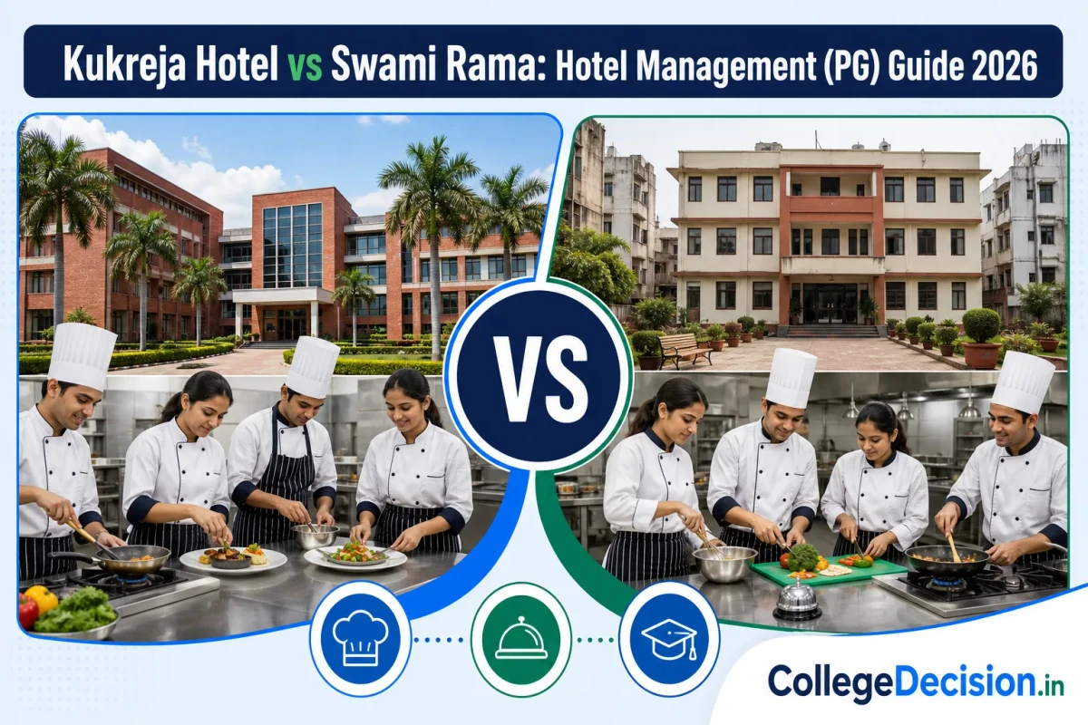 Kukreja Hotel vs Swami Rama Himalayan University for Hotel Management - PG: Which Fits You Better?