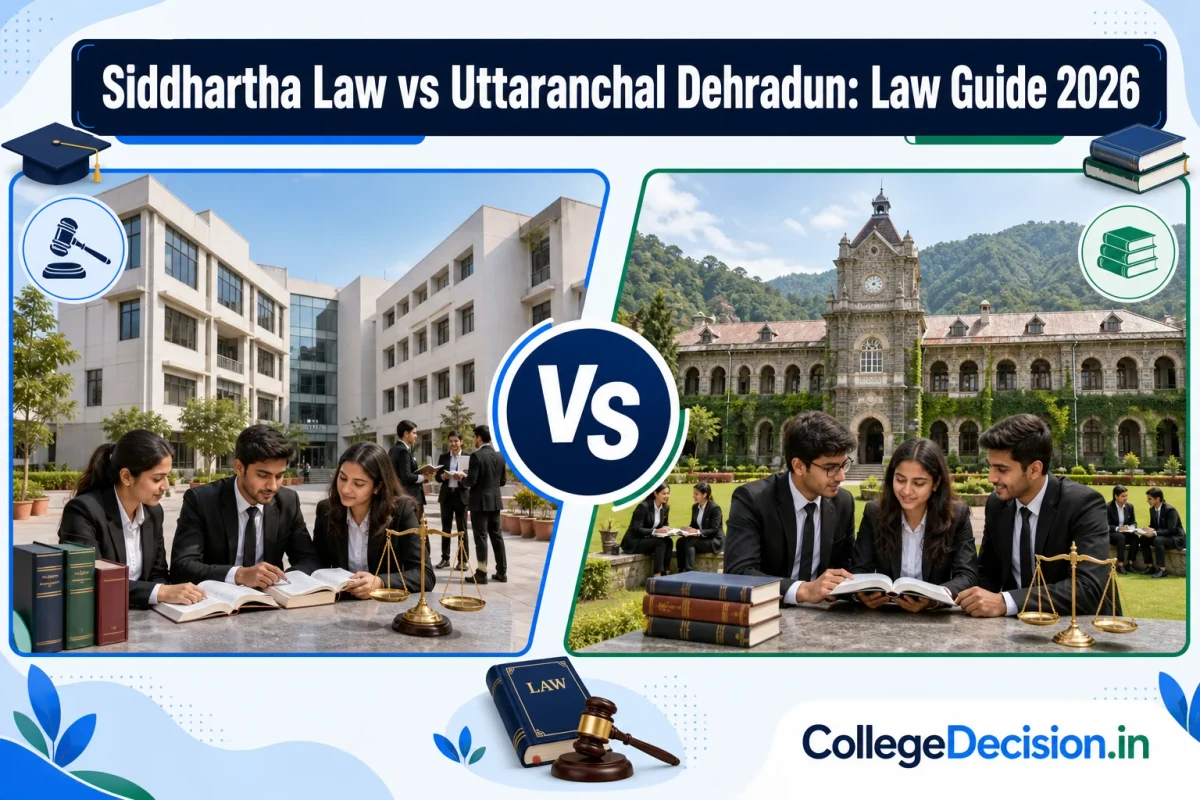 Siddhartha Law vs Uttaranchal University for LLB: Which Fits You Better?