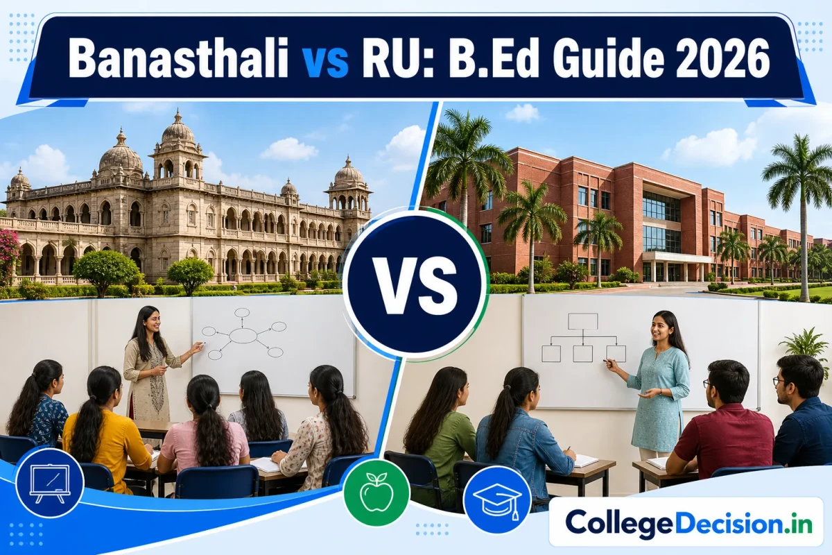 Banasthali Vidyapith vs UNIRAJ Jaipur for BEd: Which Fits You Better?