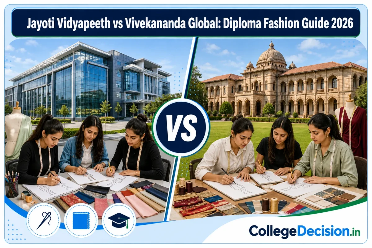 Jayoti Vidyapeeth vs Vivekananda Global University for Diploma in Fashion: Which Fits You Better?