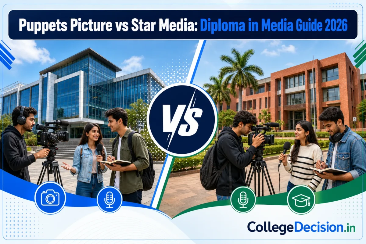 Puppets Picture vs Star Media Academy Noida for Media - Diploma: Which Fits You Better?