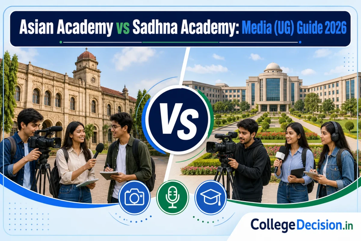 AAFT Noida vs Sadhna Academy for Media Studies for Media - UG: Which Fits You Better?