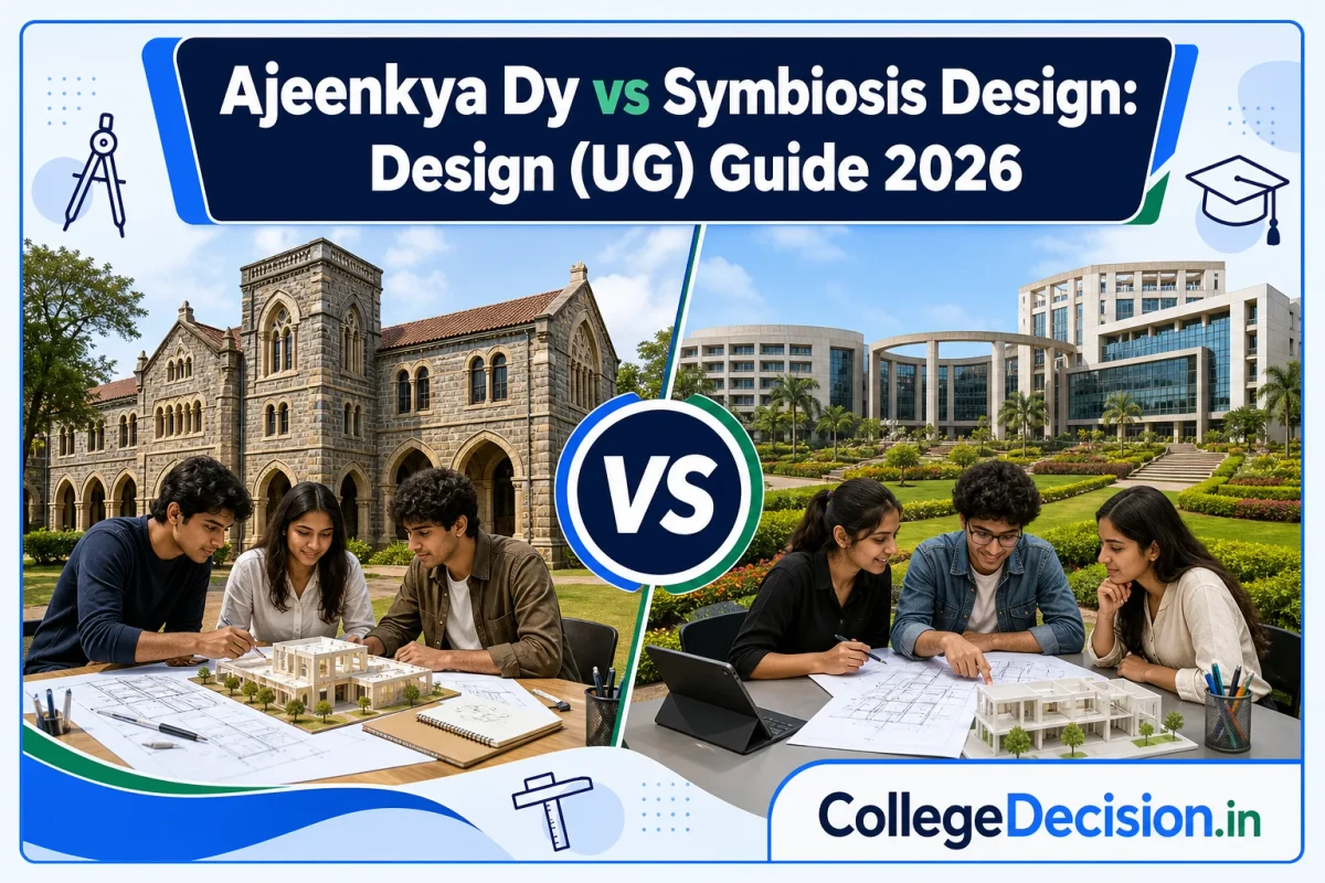 Ajeenkya DY Patil University vs SID Pune for Bachelor Of Design: Which Fits You Better?
