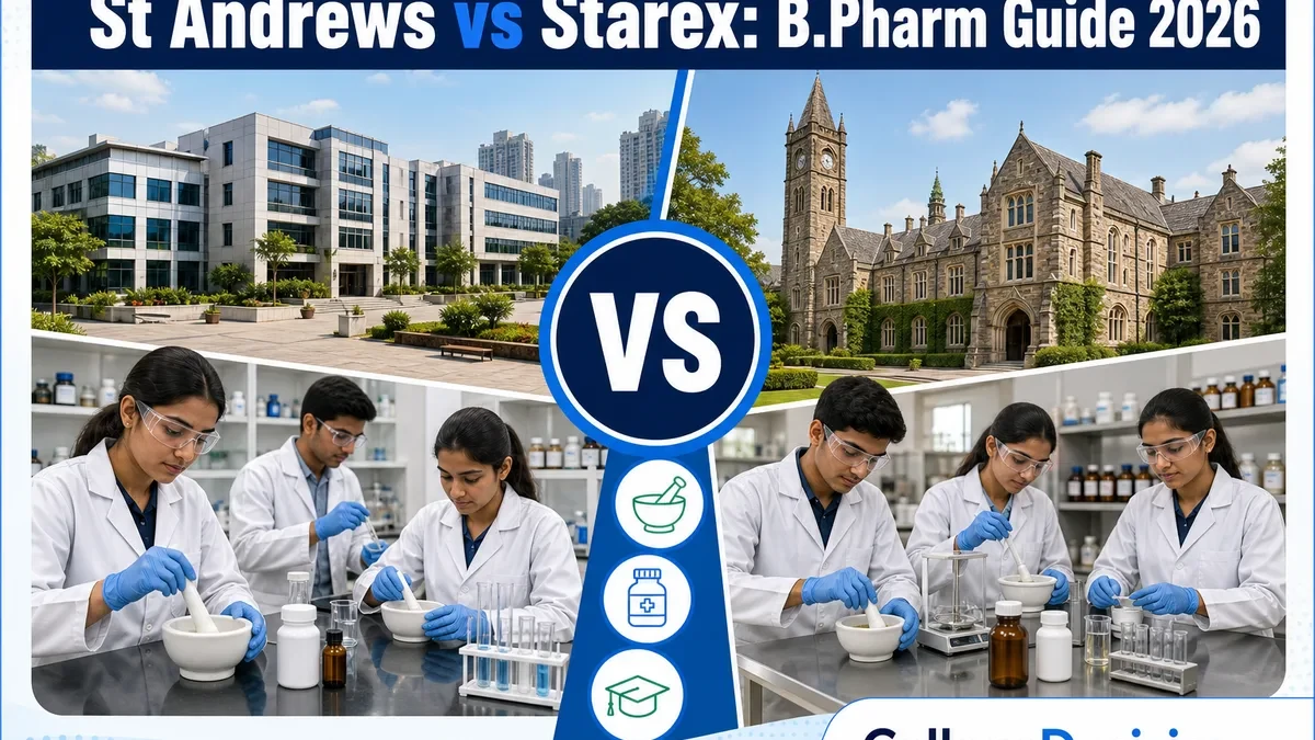 St Andrews vs Starex University for B.Pharm: Which Fits You Better?