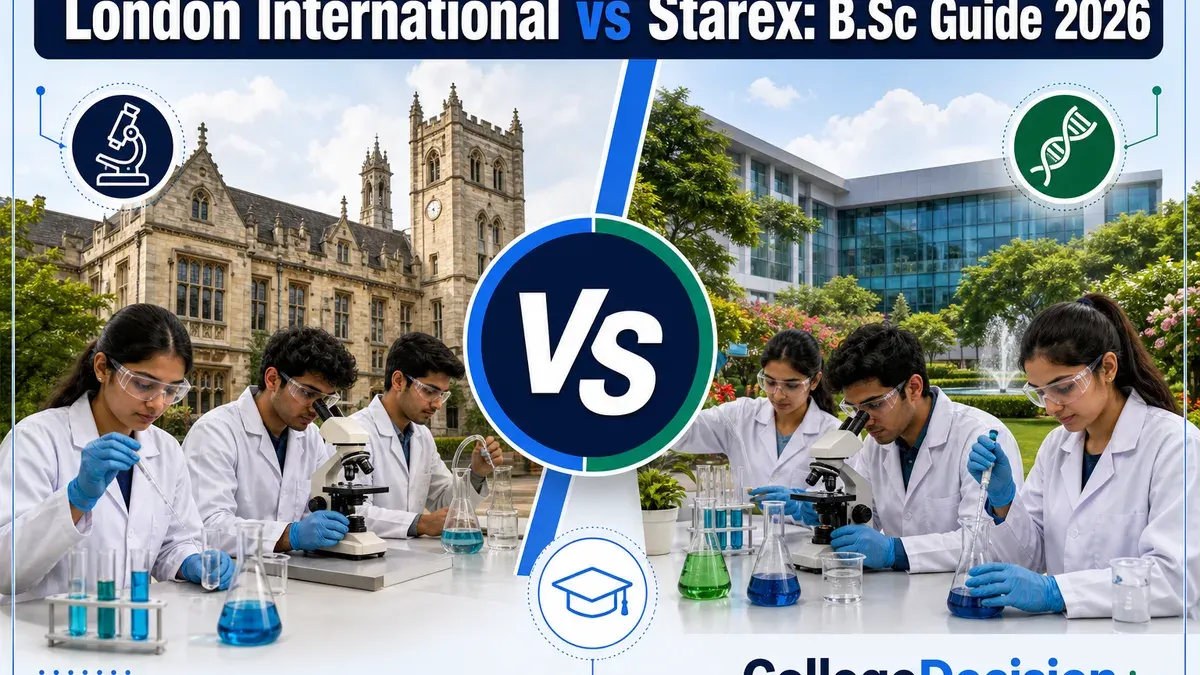 London International or Starex University for BSc? Fees, Branches & Placements