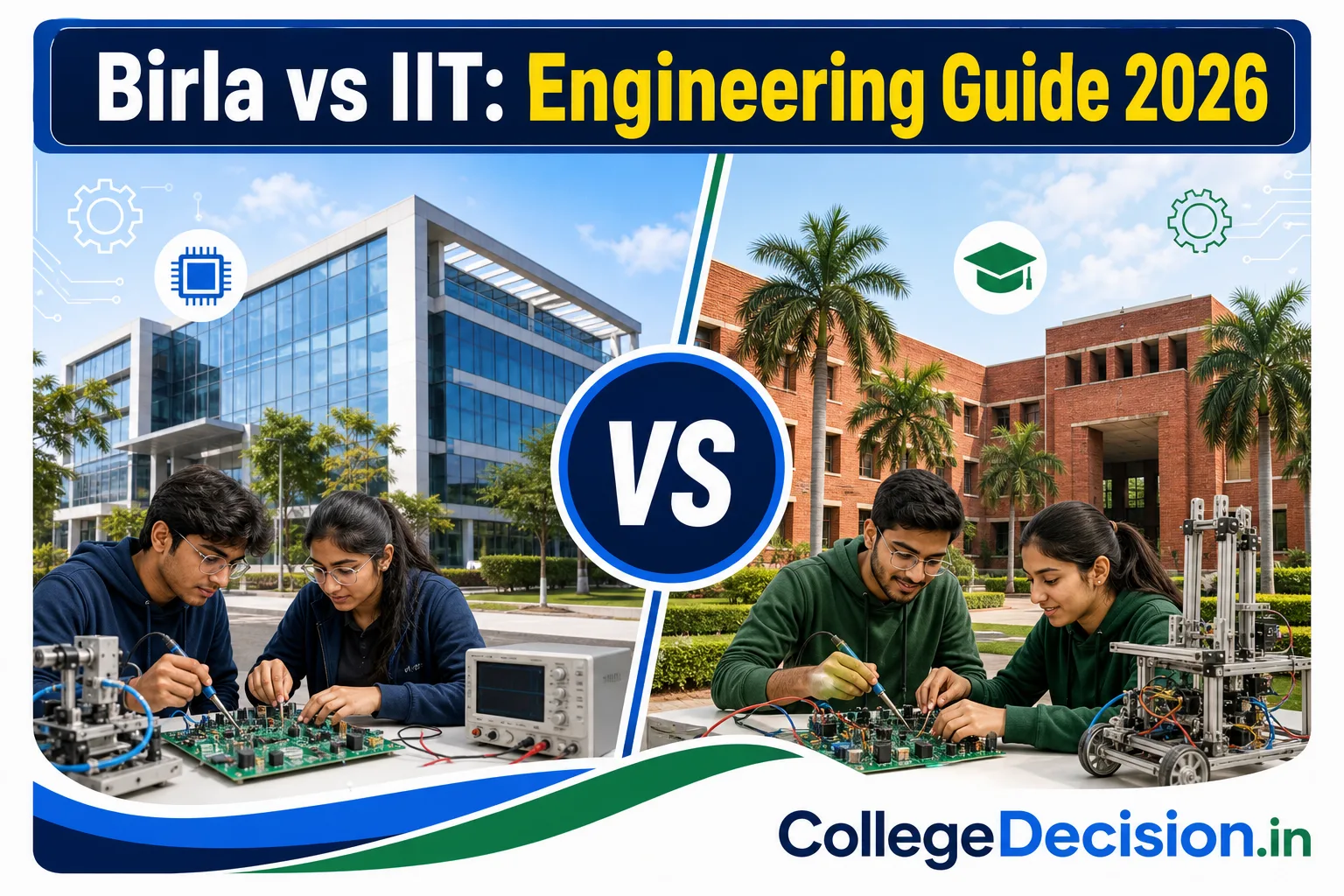 Birla Patna or IIT Patna for B.Tech? Fees, Branches & Placements