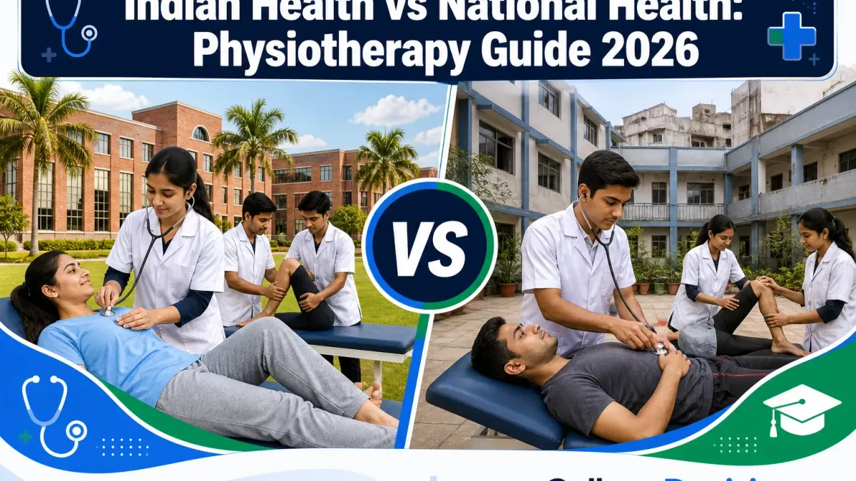 Indian Health or NIHER Patna for Bachelor of Physiotherapy (BPT)? Fees, Branches & Placements