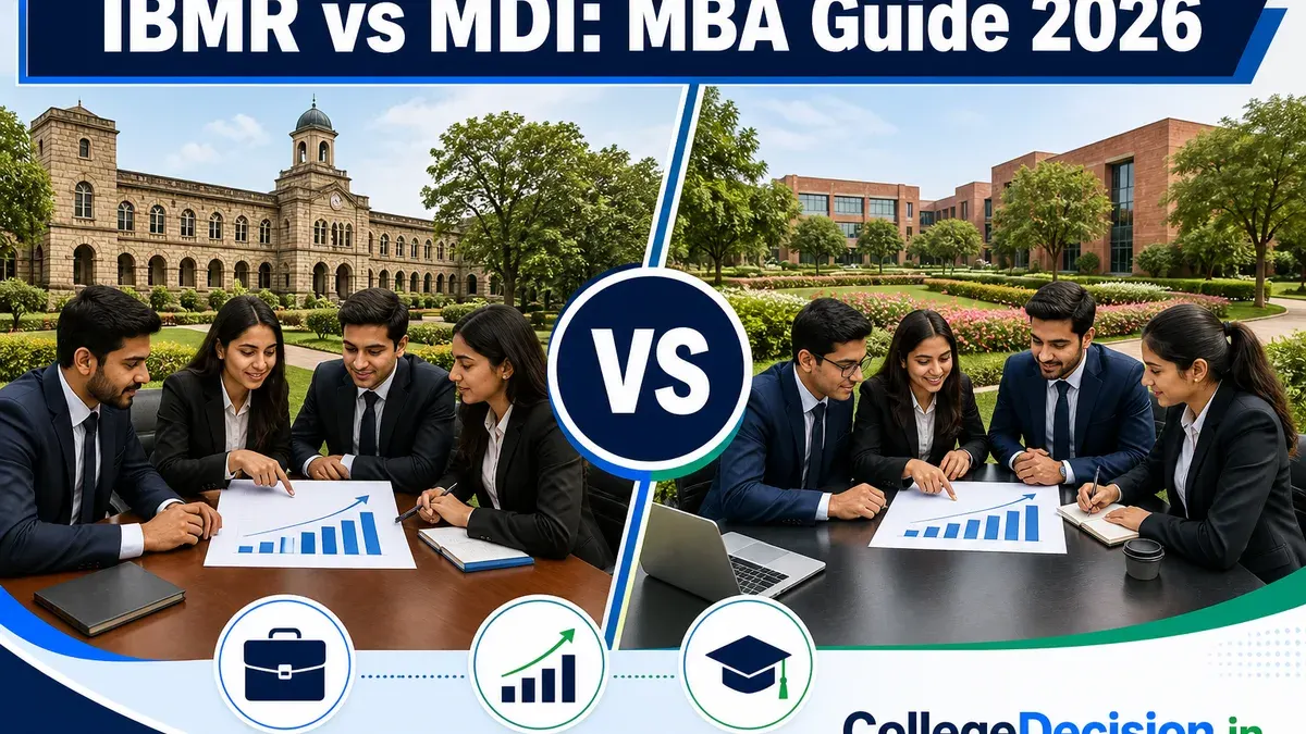 IBMR Gurgaon or MDI Gurgaon for MBA / PGDM? Fees, Branches & Placements
