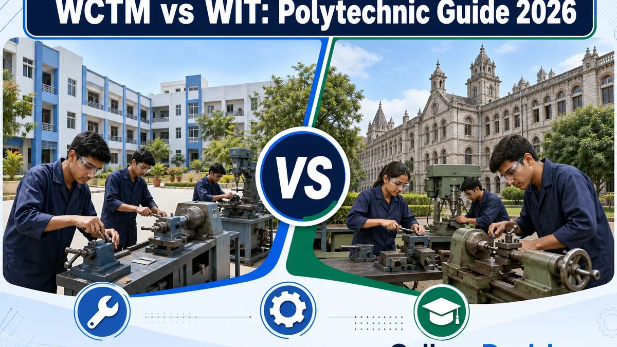 WCTM Gurgaon vs World Institute Of Technology for Polytechnic Course: Which Fits You Better?