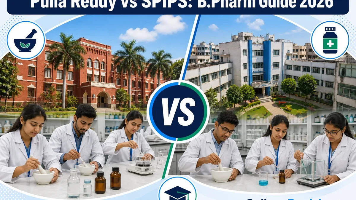 Pulla Reddy vs SPIPS Hanamkonda for B.Pharm: Which Fits You Better?