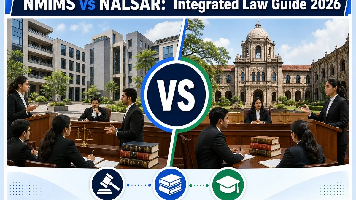 NMIMS Hyderabad vs NALSAR Hyderabad for Integrated Law: Which Fits You Better?