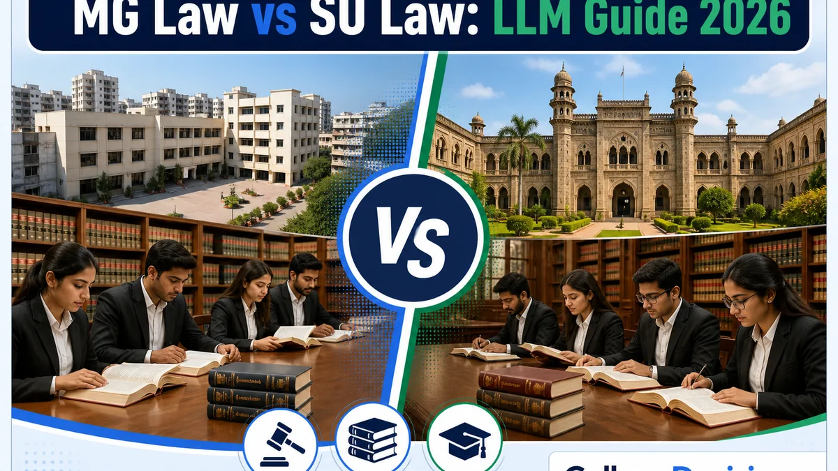 Mahatma Gandhi Law College or Sultan Ul for LLM? Fees, Branches & Placements