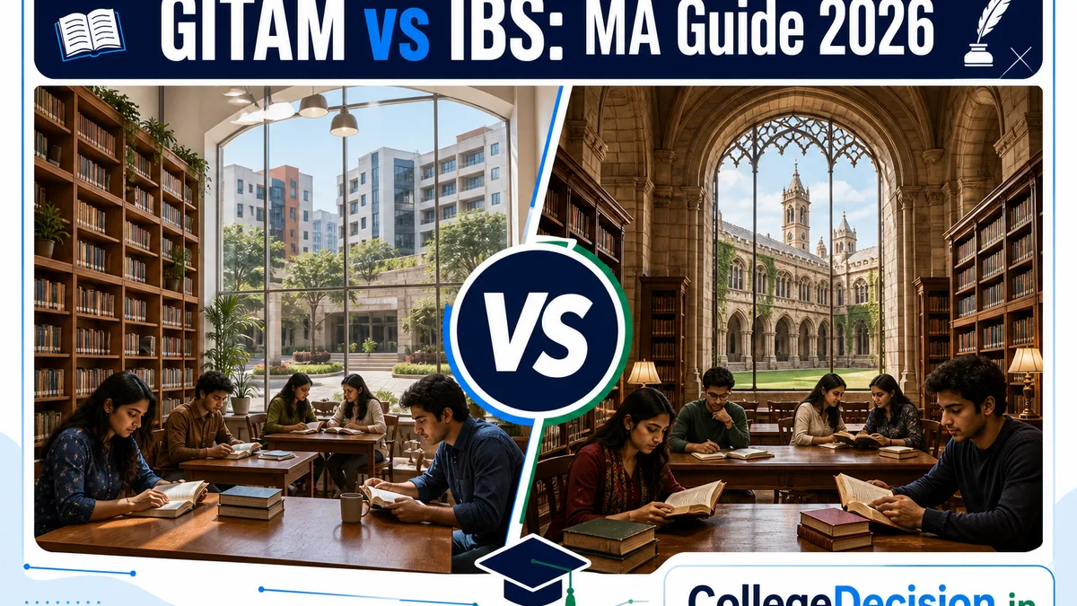 GITAM University or Icfai Business for MA? Fees, Branches & Placements