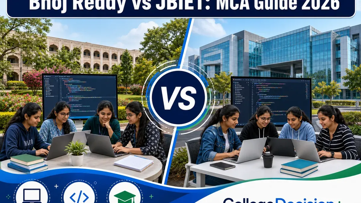 Bhoj Reddy or Jb Telangana for MCA / MCM? Fees, Branches & Placements