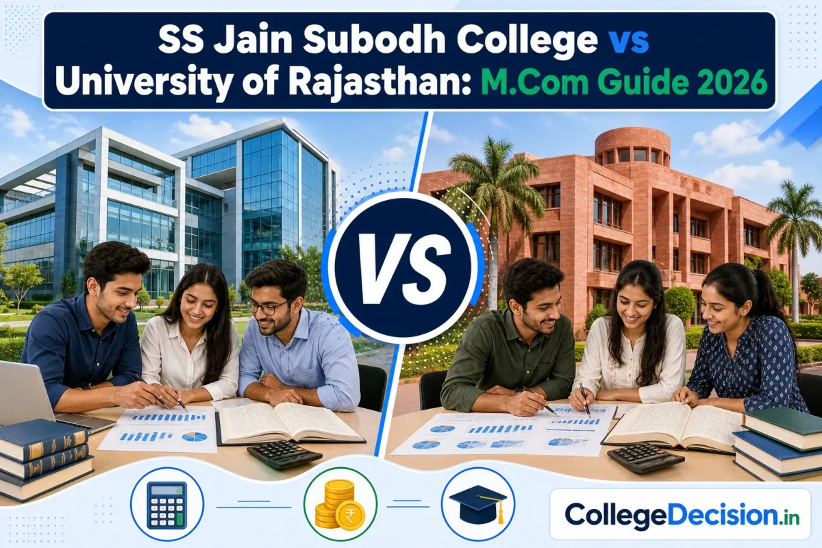 SS Jain Subodh PG College vs UNIRAJ Jaipur for MCom: Which Fits You Better?