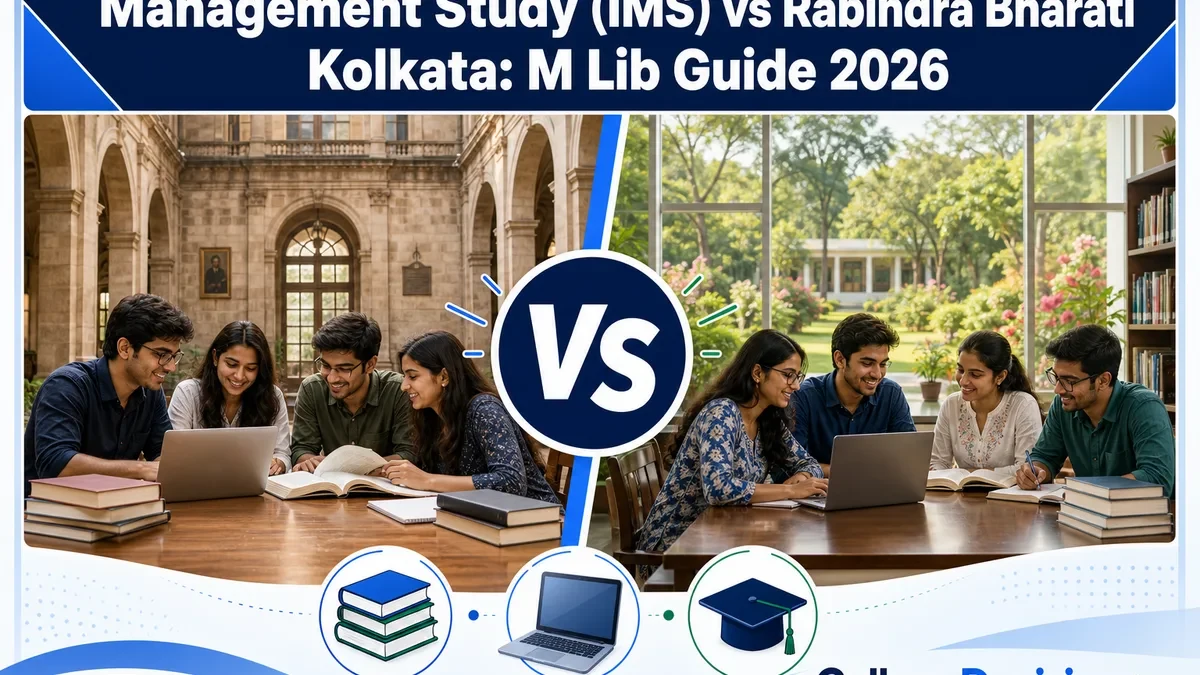 IMS Kolkata vs Rabindra Bharati University for Master Of Library Science: Which Fits You Better?