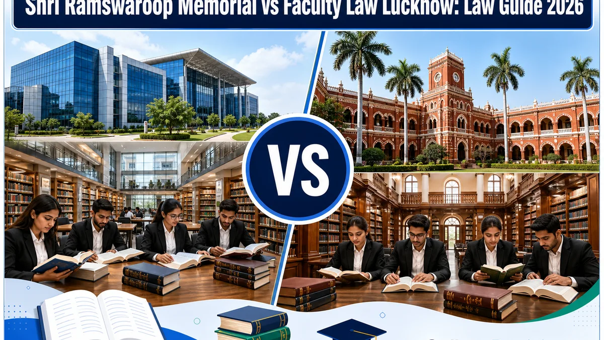 Shri Ramswaroop or Faculty Law for LLB? Fees, Branches & Placements