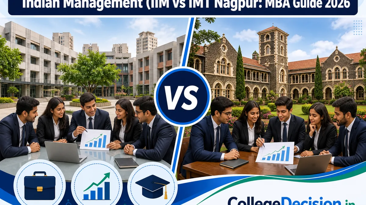 IIM Nagpur Maharashtra or IMT Nagpur for MBA / PGDM? Fees, Branches & Placements