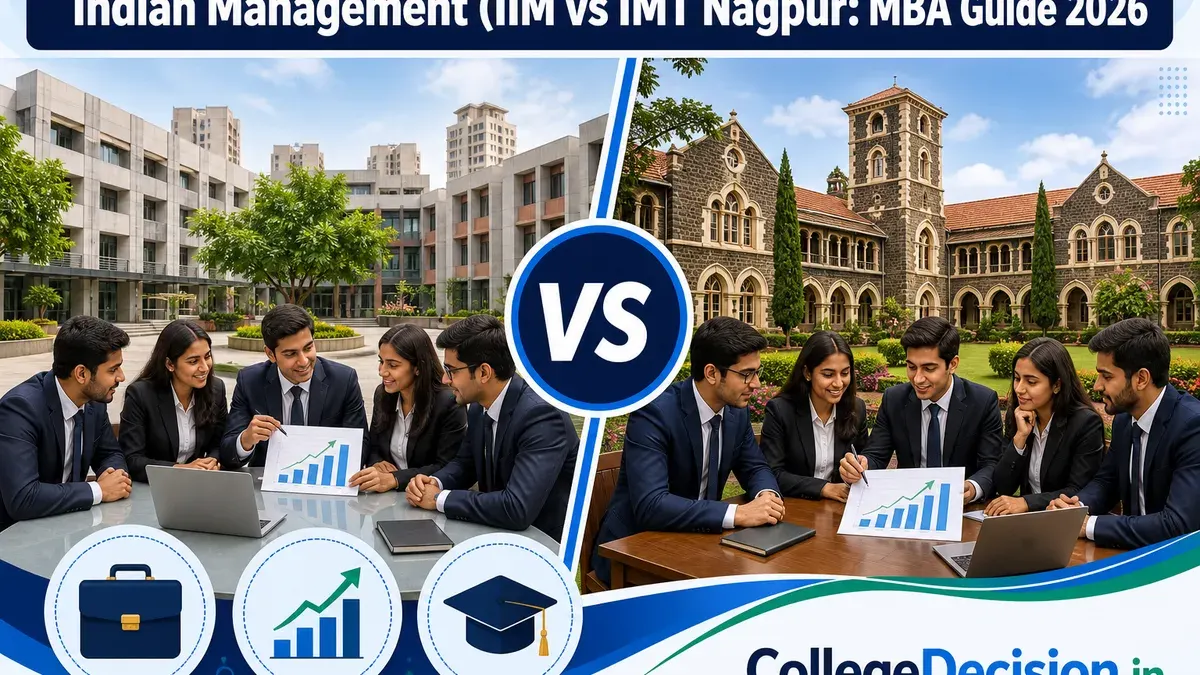 IIM Nagpur Maharashtra or IMT Nagpur for MBA / PGDM? Fees, Branches & Placements