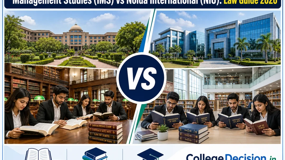 IMS Noida vs NIU Noida for LLB: Which Fits You Better?