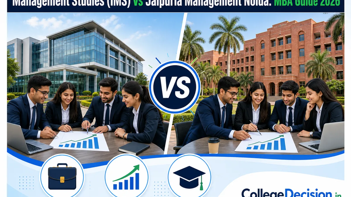 IMS Noida or Jaipuria Noida for MBA / PGDM? Fees, Branches & Placements