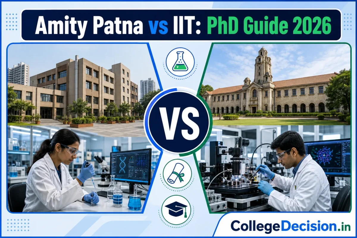 Amity Patna Bihar vs IIT Patna for PhD: Which Fits You Better?