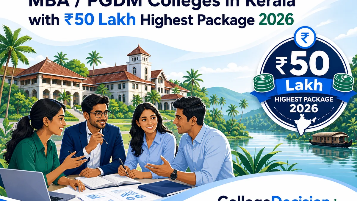 MBA / PGDM Colleges in Kerala with 50 Lakh Highest Package 2026