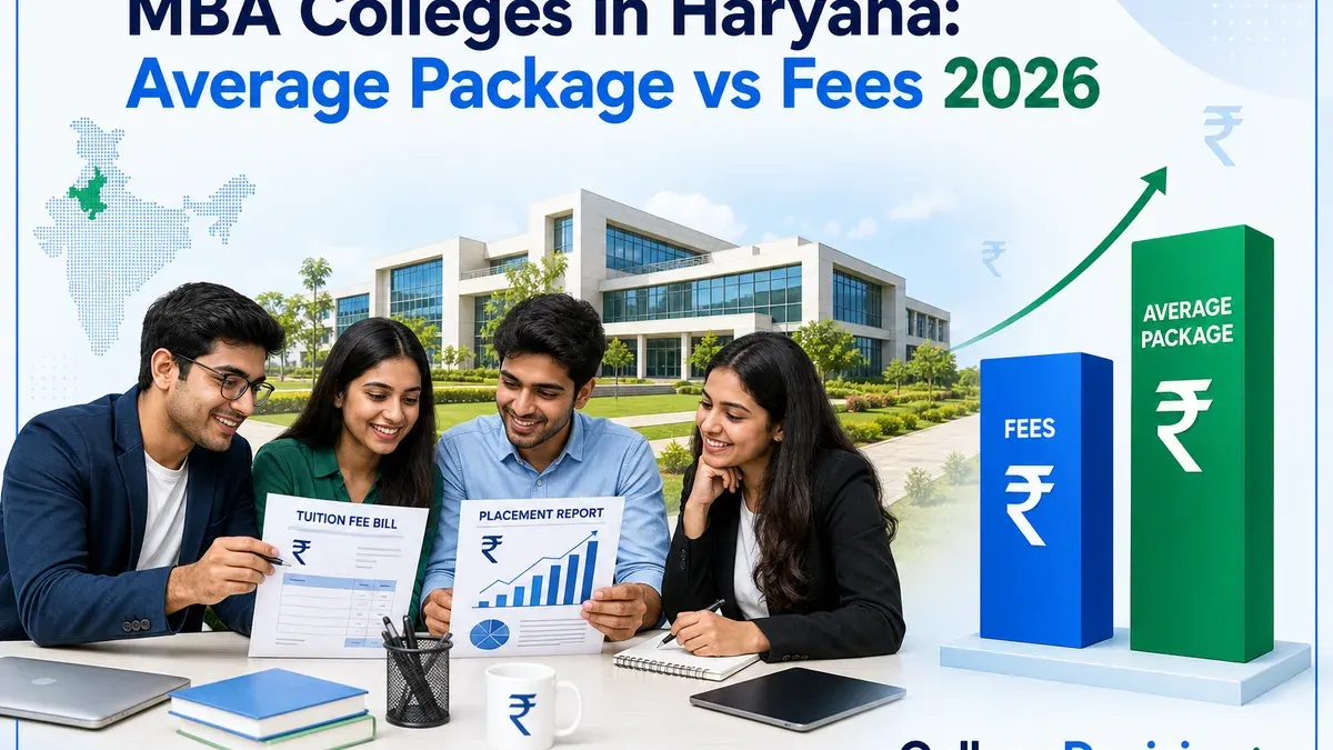 MBA Colleges in Haryana Where Average Package Exceeds Fees 2026