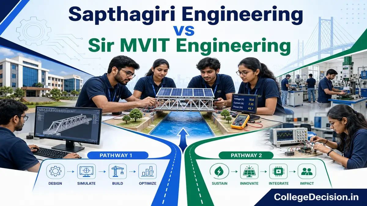 Sapthagiri Karnataka vs Sir Visvesvaraya for B.Tech: Which Fits You Better?