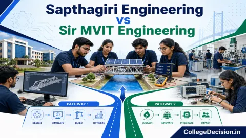 Sapthagiri Karnataka or Sir Visvesvaraya for B.Tech? Fees, Branches & Placements