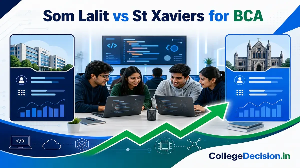 Som Lalit College vs St Xaviers College for BCA: Which Fits You Better?