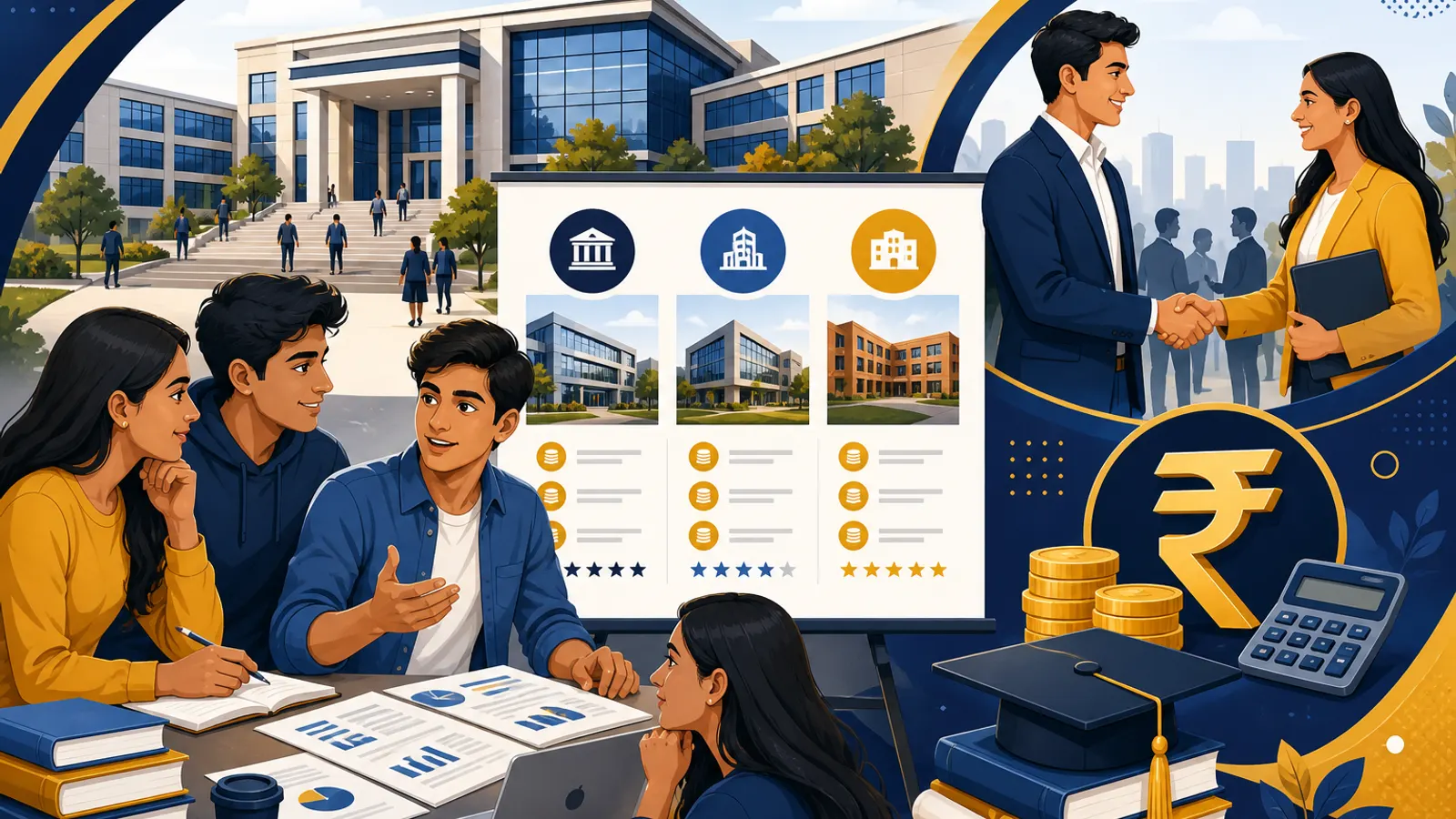 Top BBA / BBM / BBS Colleges in India with Fees 2026
